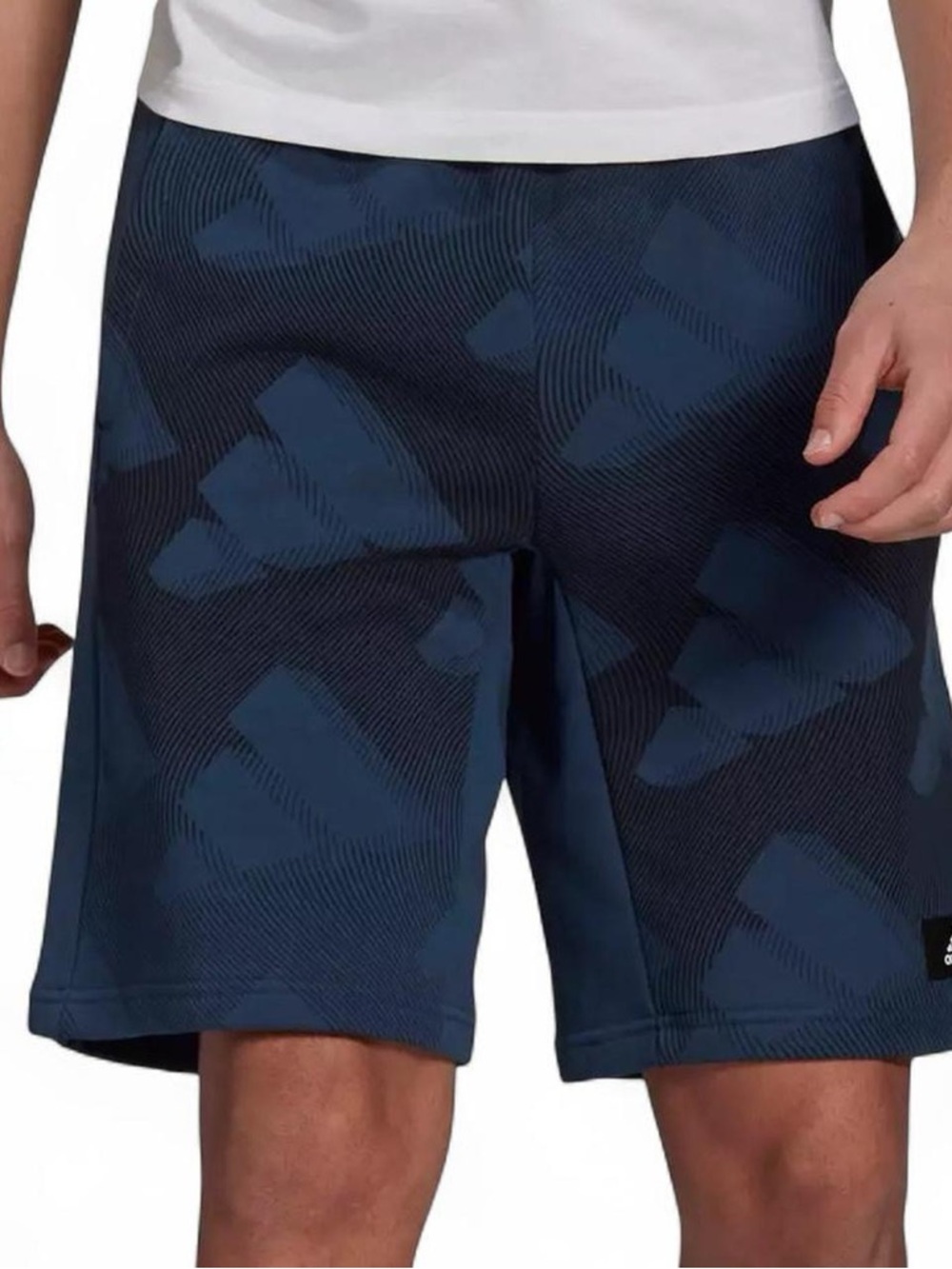 NWT! Adidas Sportswear Future Icons Graphic Shorts Crew Navy/Black Men’s Size M